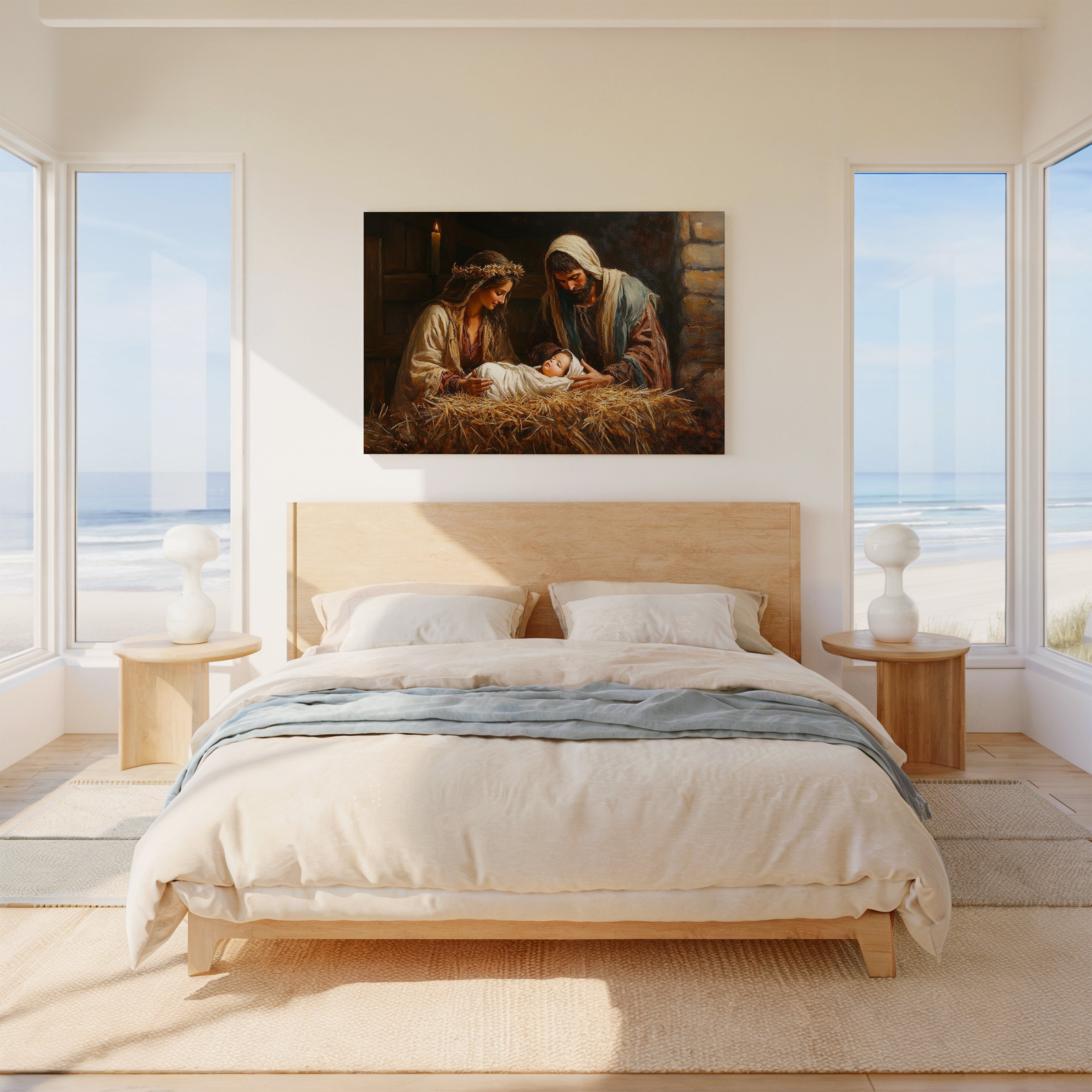 Obraz na zeď - Aj, panna počne a porodí syna-Izajáš 7:14