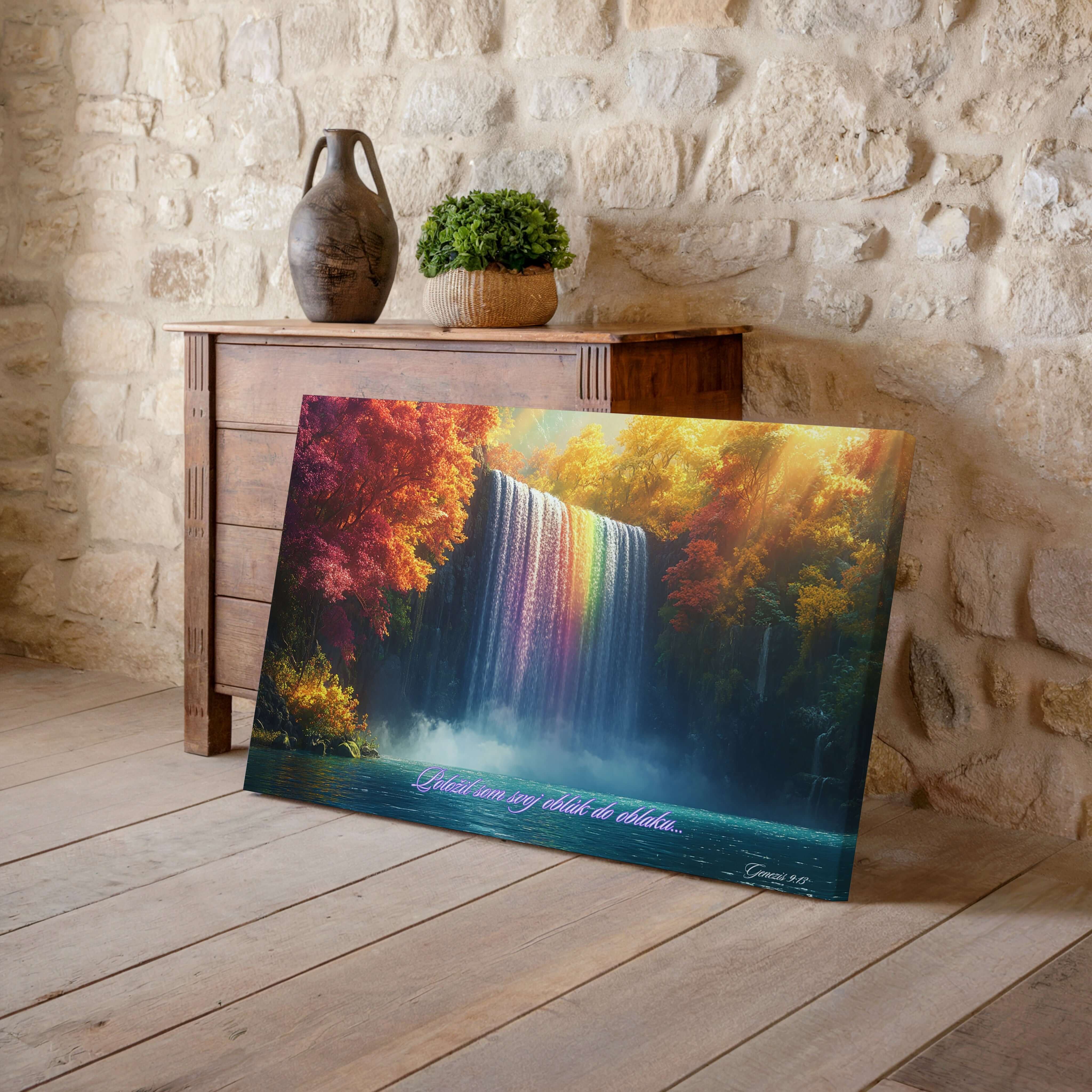Položil jsem svůj obluk do oblaku - Genesis 9:13|Obraz na zeď
