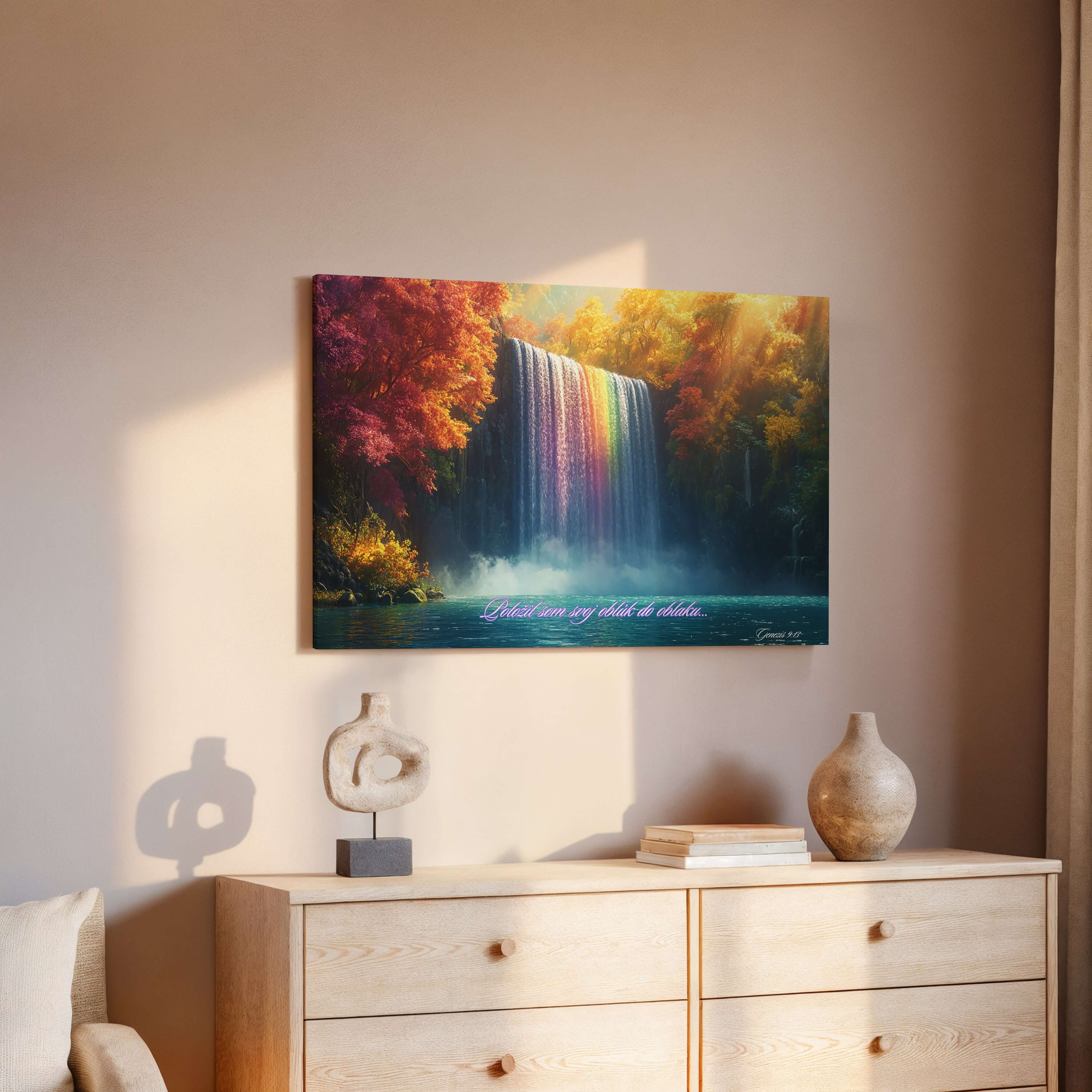 Položil jsem svůj obluk do oblaku - Genesis 9:13|Obraz na zeď