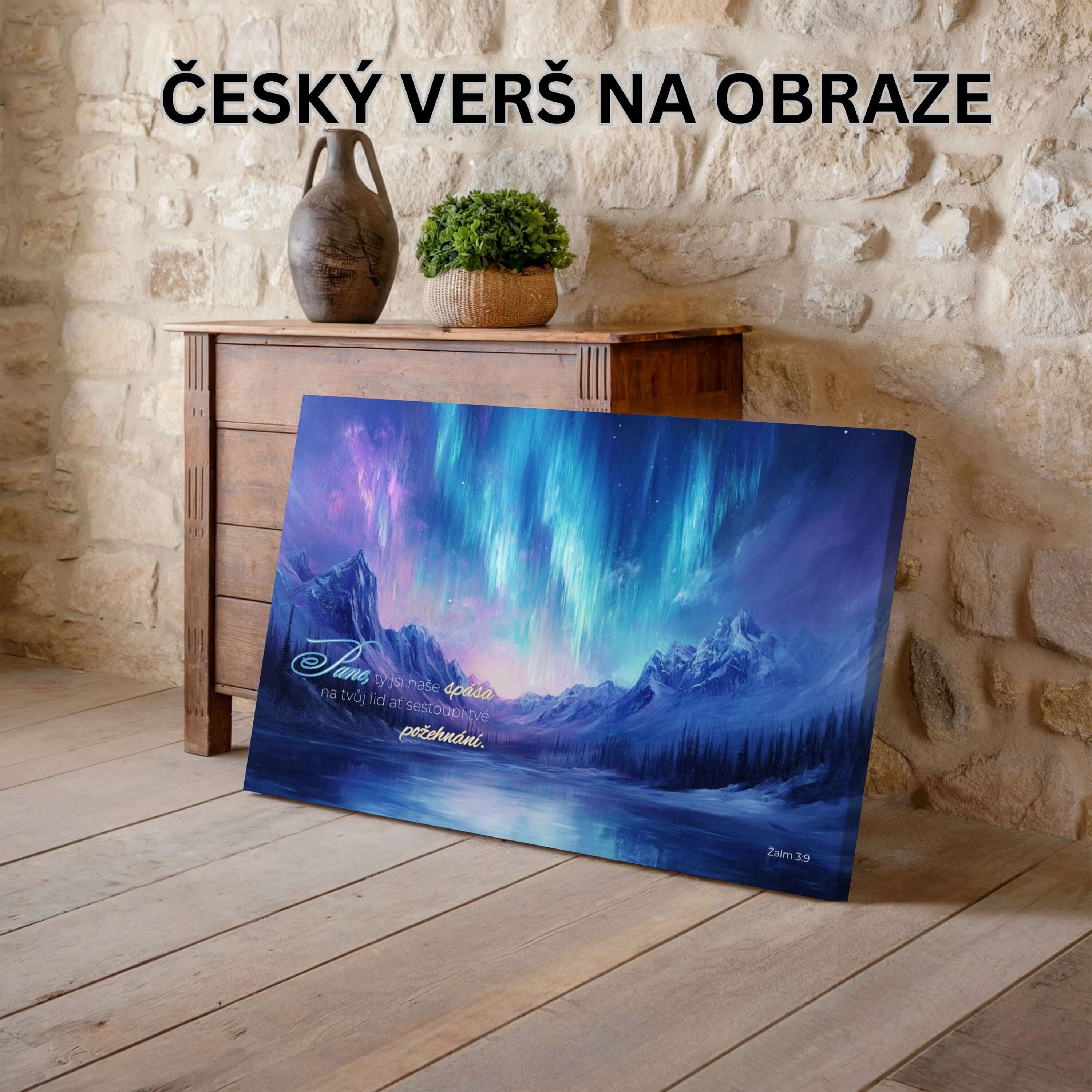 Pane, ty jsi naše spása. - Žalm 3:9|Obraz na zeď