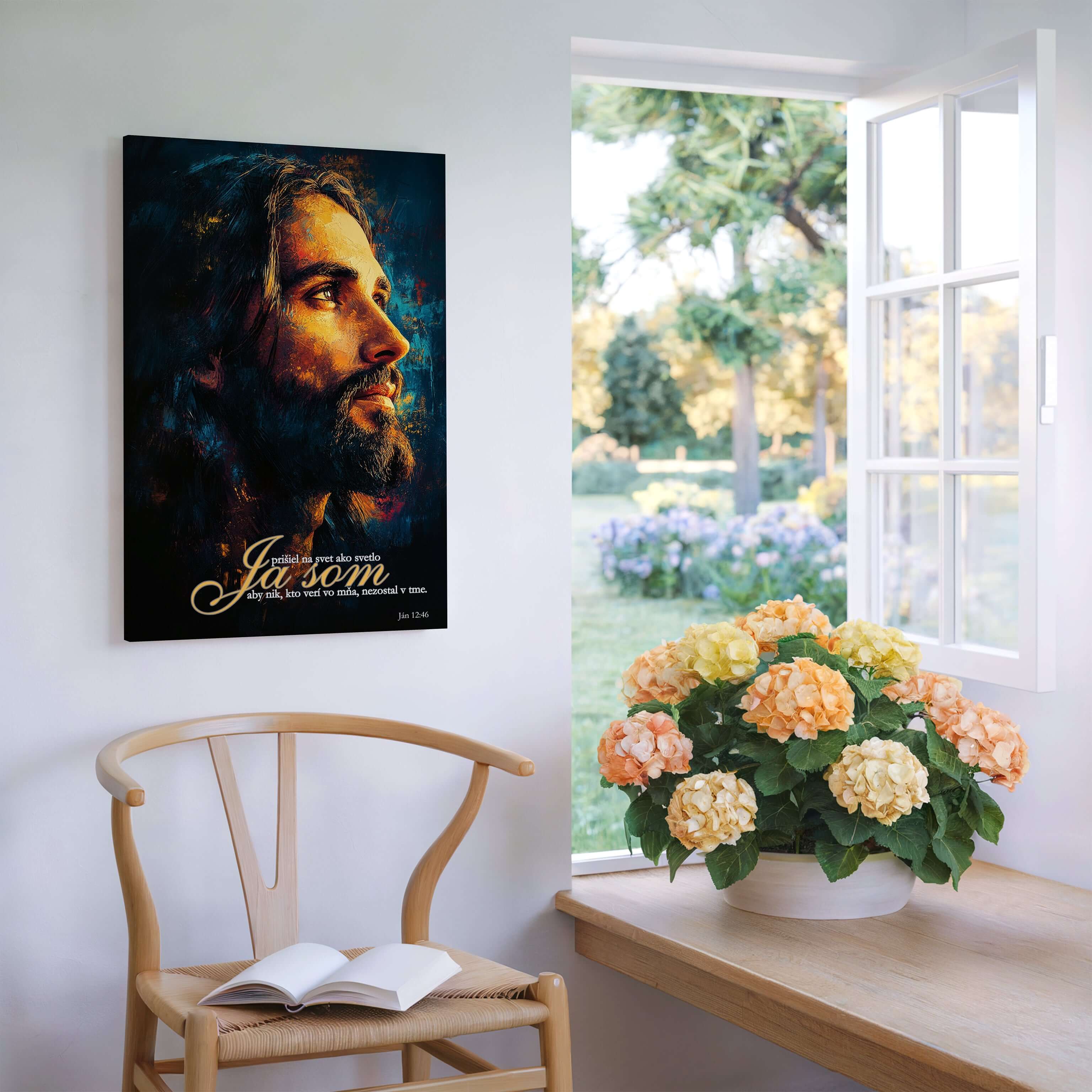 Kresťanský obraz Ježiša – Ja som svetlo sveta – Ján 12:46