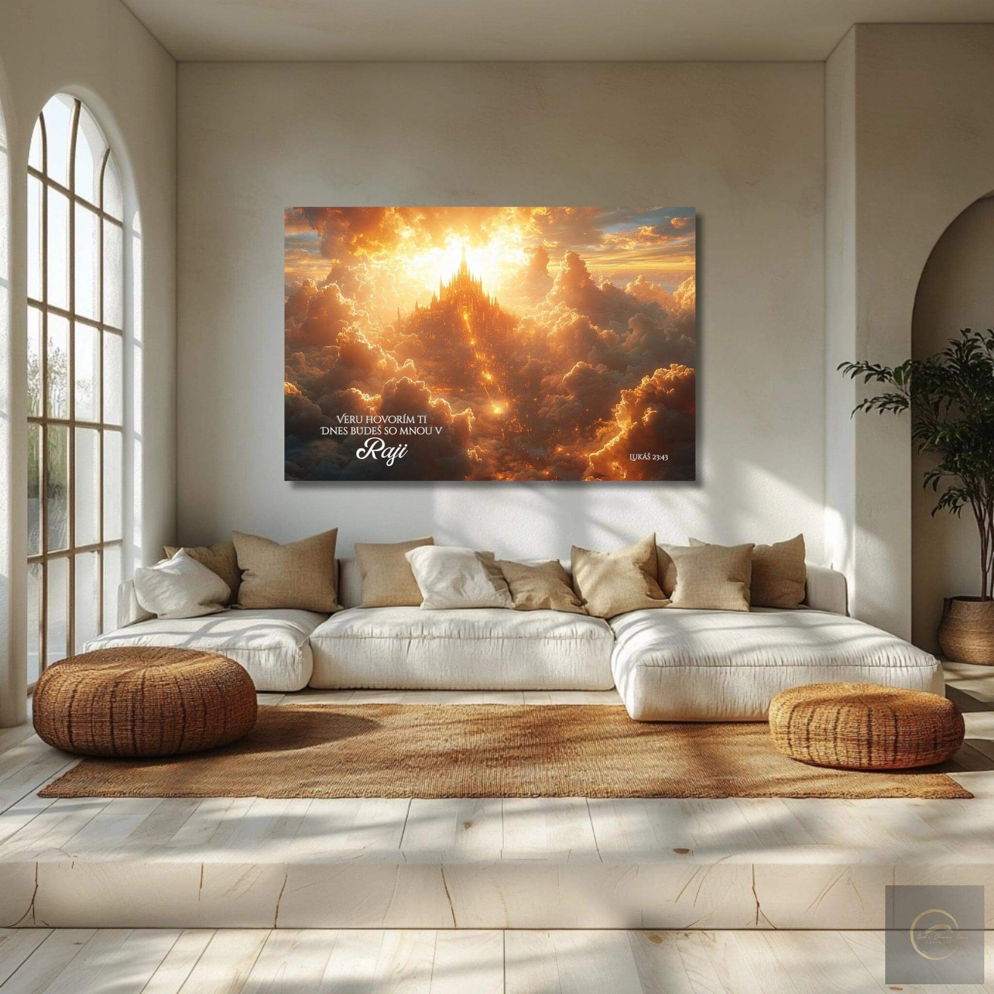 Obraz na stenu - Veru hovorím ti: Dnes budeš so mnou v raji, nástenná art dekorácia