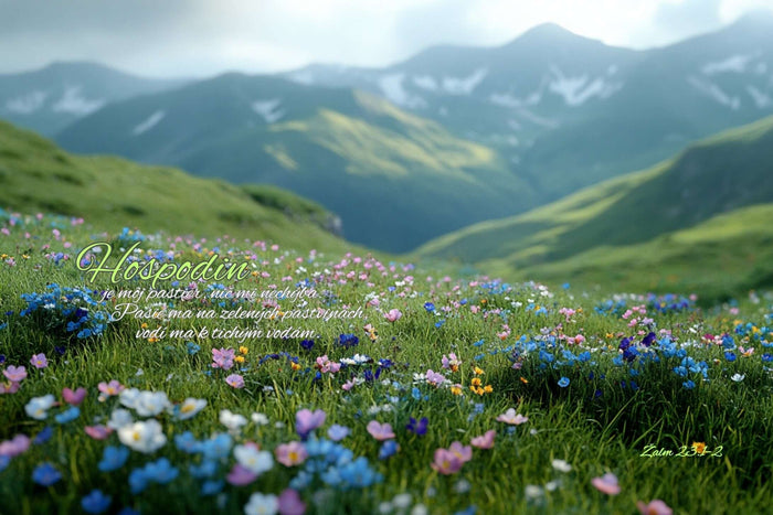 Žalm 23 - Hospodin je môj pastier, nič mi nechýba.