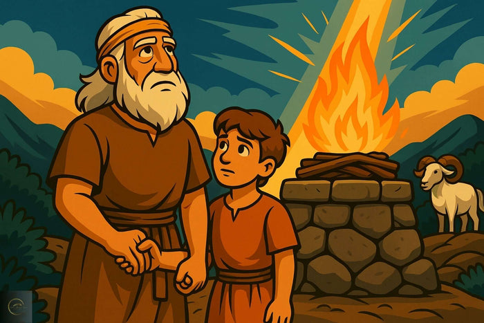 abraham obetuje izaka