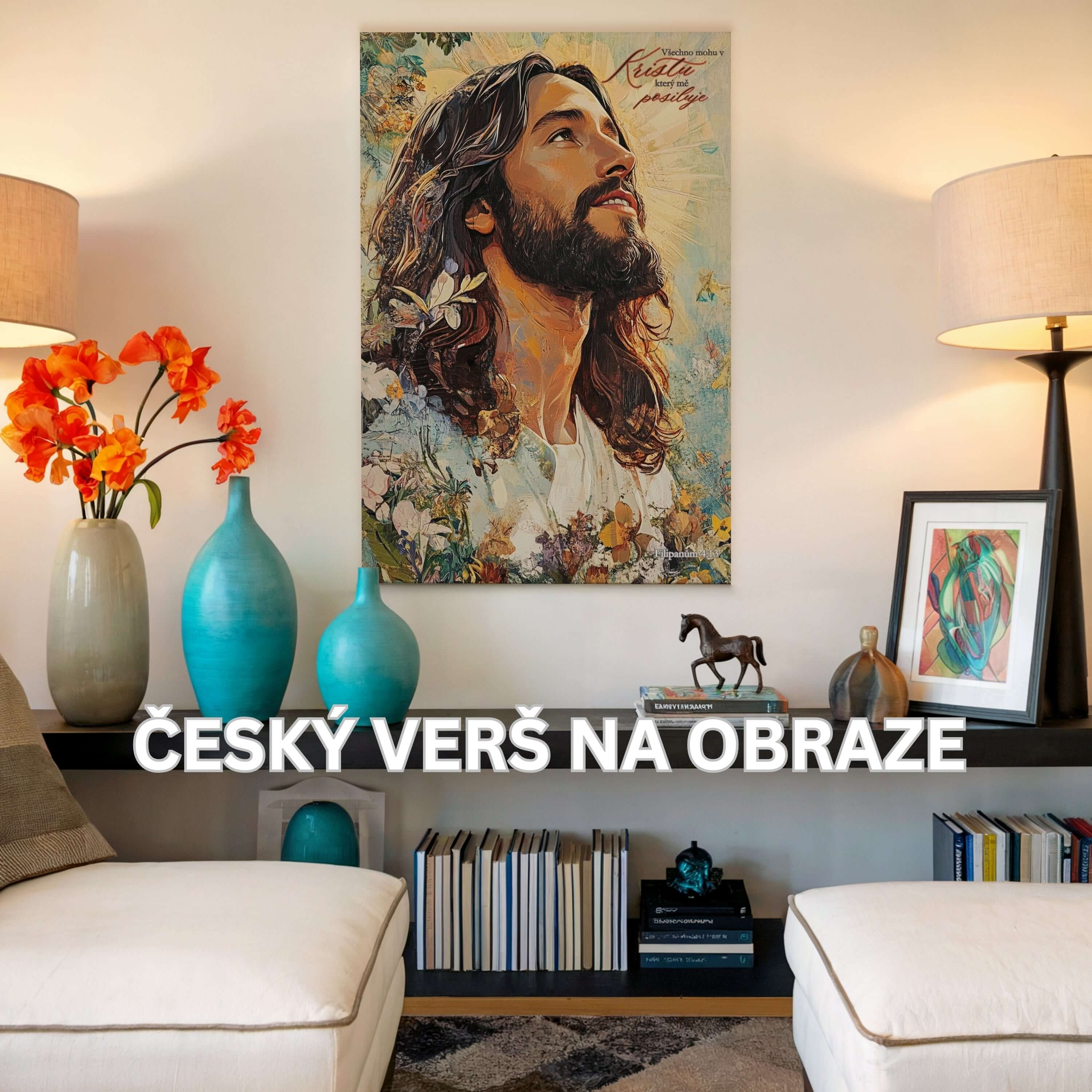 Obraz na stenu - Všetko môžem v Kristovi, Filipanom 4:13