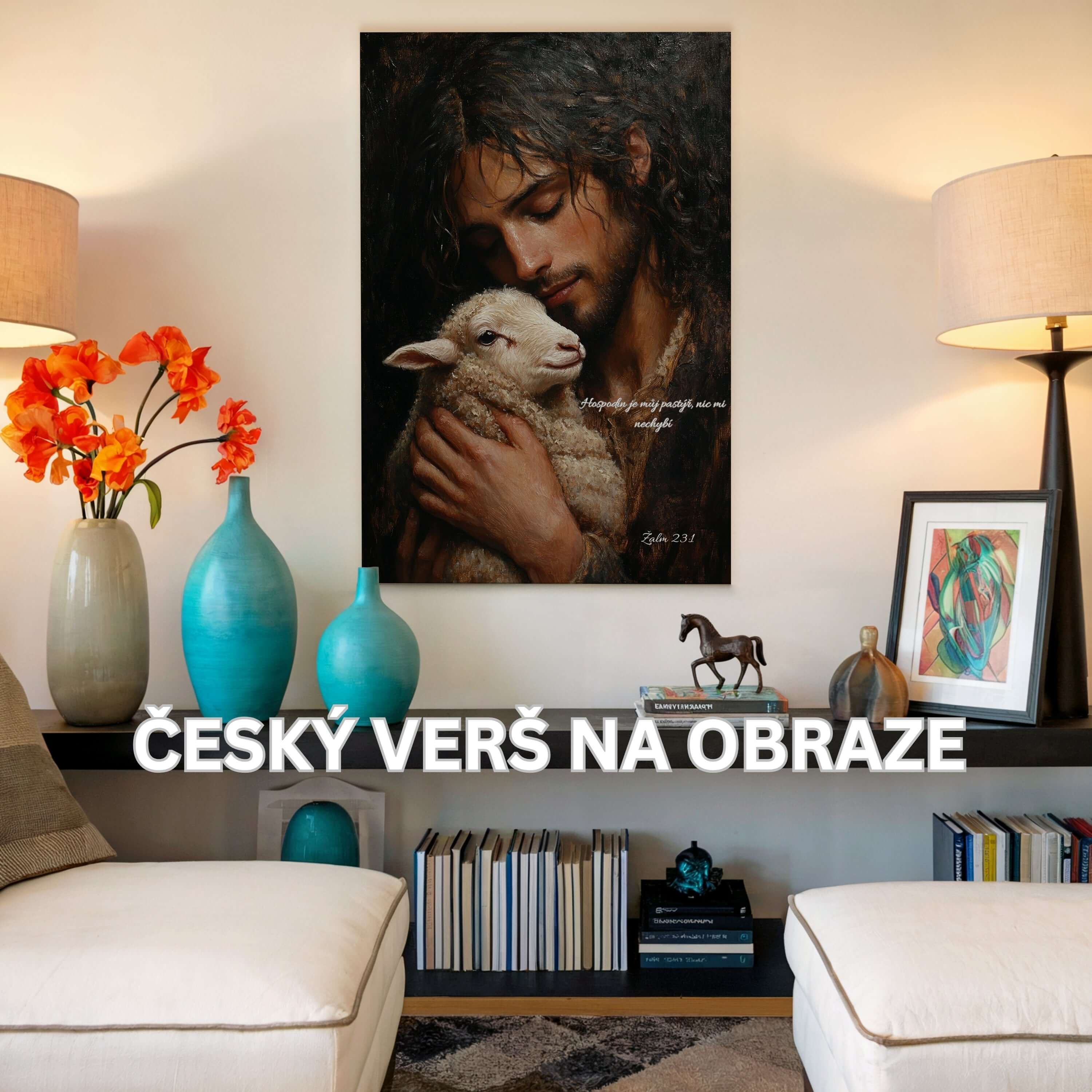 Obraz na stenu - Hospodin je môj pastier, nič mi nechýba